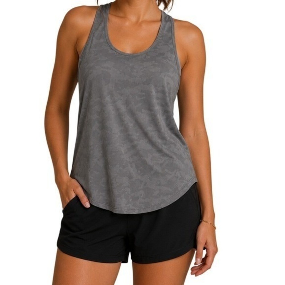 Lululemon Grey Camo Tank Women's 6